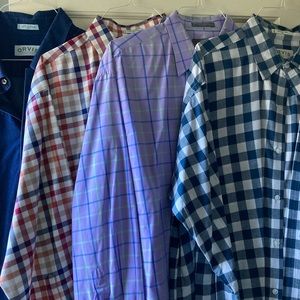 Lot Orvis XXL LS Shirts 4 EUC